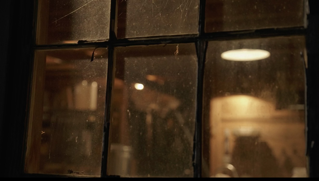 View through the barn window